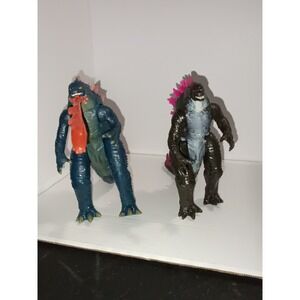 Godzilla X Kong New Empire Godzilla Evolved 6" inch 2 figure Playmates Lot